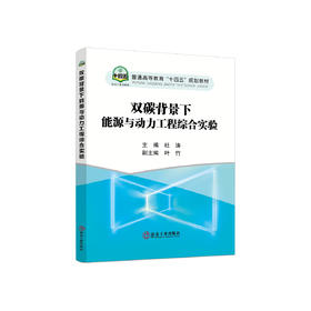 双碳背景下能源与动力工程综合实验/杜涛主编;叶竹副主编