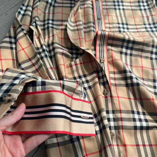 【格纹女士休闲衬衫 100％高支纯棉】大牌尾单 无标 介意慎拍 非质量问题不退换 商品图10