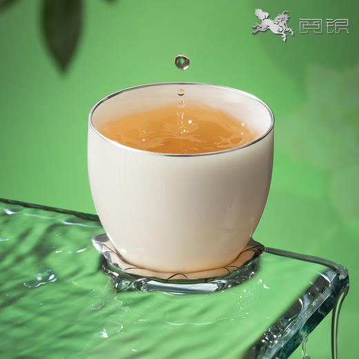 阅银 茶具《蛙声一片》瓷银茶杯 手工茶器茶杯茶壶 商品图1