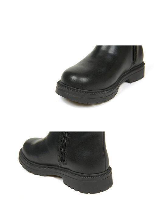 JNBY  22年冬款  平底圆头中筒靴  6M0M10010 商品图4