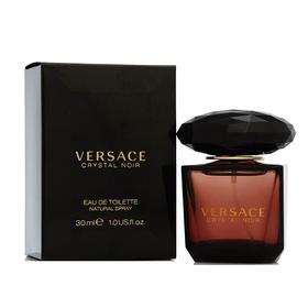 【门店直发 支持同城配送】Versace 范思哲30ml/50ml 黑水晶之魅(星夜水晶)黑钻女士淡香水Crystal Noir EDT
