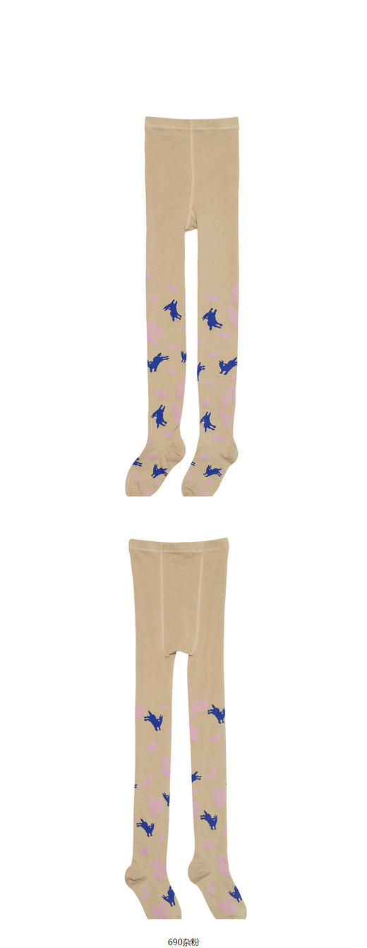 JNBY  22年冬款  印花连裤袜  6M0N10160 商品图6