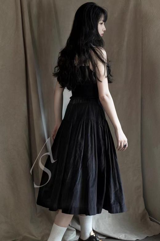 Swaying  黑白拼色无缝连帽背心 商品图1