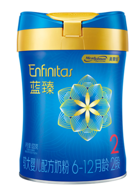 【亚欧超市】美赞臣蓝臻较大婴儿奶粉2阶段820g/罐