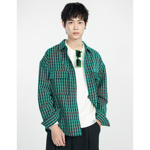 HX 秋季翻领茄克衫Z105230002101 商品图0