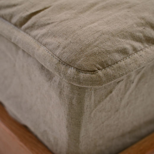 床笠式麻棉床垫固定软垫可水洗防滑保护垫加厚夹棉绗缝床罩 商品图3