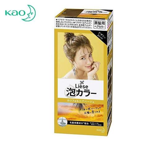 日本KAO花王泡沫染发剂 加利福尼亚淡棕 商品图0