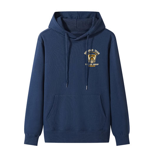 自由基地男装原创设计牧马人越野车图案带帽套头卫衣毛圈料 NMT-1901 商品图5