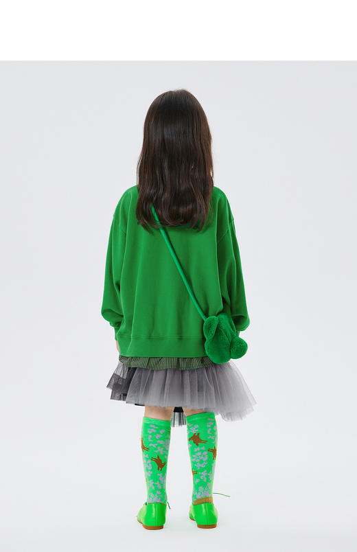 JNBY   22年冬款  小熊绒毛单肩包 6M0L10110 商品图5