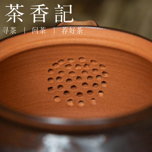茶香记 300ml酱釉陶泥侧把壶煮水壶煮茶壶煮茶壶2024新款围炉煮茶 商品图2