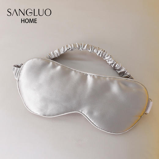 【卢璐说专享】睡眠遮光眼罩SANGLUO桑罗桑蚕丝舒适午睡SILK透气眼罩 商品图0
