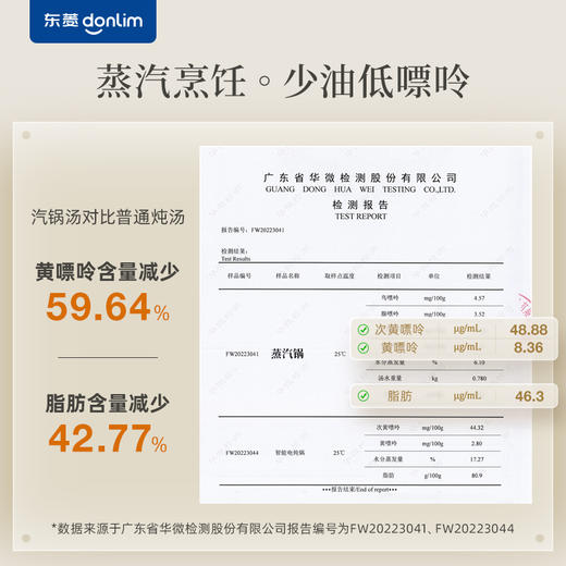 【好物推荐】东菱蒸汽锅电蒸锅家用预约煲汤隔水炖盅多功能蒸煮锅全自动电炖锅 DL-9009 商品图8