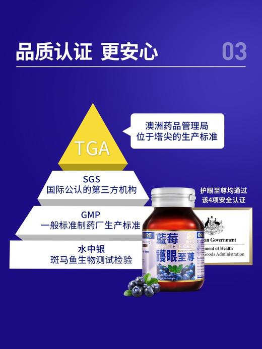 澳至尊蓝莓护眼10000mg30粒  保质期至2027-10-31 商品图5