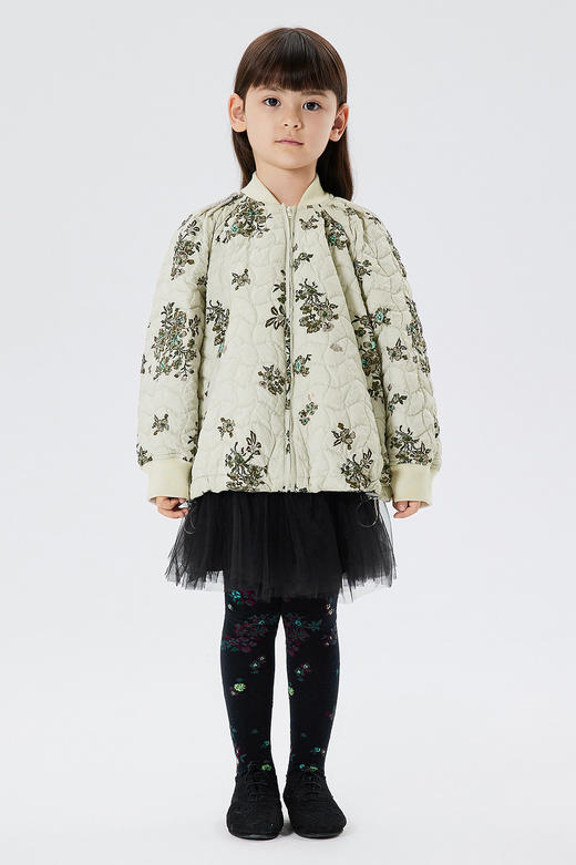 JNBY  22年冬款  印花连裤袜  6M0N10160 商品图0