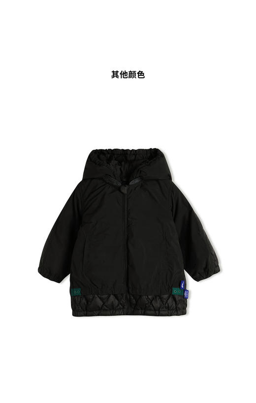 JNBY  22年冬款  宽松拼接色长裤羽绒服 YM0C10610 商品图4