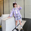 女童套装2022新款韩版儿童洋气时髦裙子小女孩春秋洋气jk裙三件套PJX-DX3758 商品缩略图1