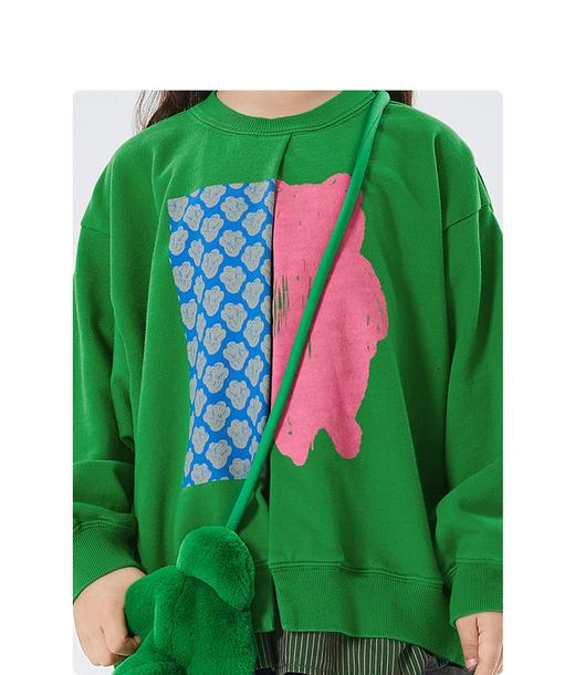 JNBY   22年冬款  小熊绒毛单肩包 6M0L10110 商品图4