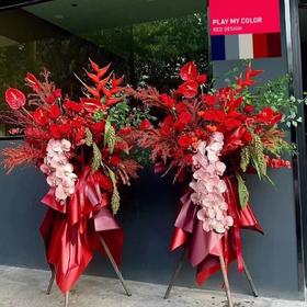 《鼎盛》高级进口花篮  1个！