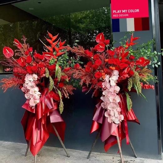 《鼎盛》高级进口花篮  1个！ 商品图0