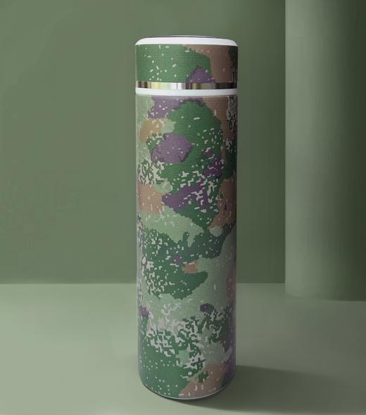 《胜战》智能显温保温杯   316不锈钢内胆 独立茶仓  茶水分离  一触显温  杜绝隐患 商品图0