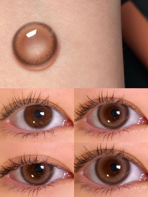 linelens 美瞳半年抛 草莓冻冻 直径14.2mm着色13.6mm 商品图7