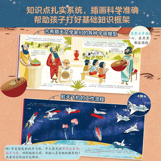 【精装硬壳】亲亲历史图书馆 太空宇宙历史 儿童历史百科绘本 人类简史历史书籍历史漫画书 5-7-10岁 儿童绘本故事书 儿童图书正版 商品图4