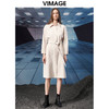 VIMAGE纬漫纪秋季新款舒适系带显瘦连衣裙长裙V1807432 商品缩略图0