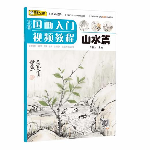 (仓发) 青藤国画入门视频教程 山水篇/河南美术出版社/青藤人/9787540149475 商品图0