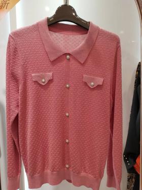 3楼盛世佳人针织衫上衣粉色货号11629