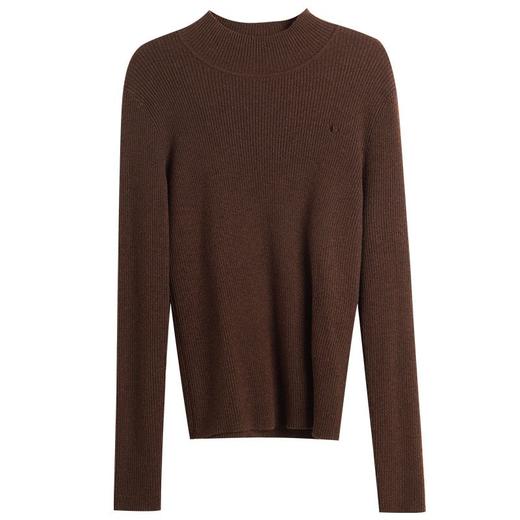 欧芮儿法式半高领针织衫女秋季2022年新款复古内搭打底毛衣 商品图5