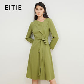EITIE爱特爱束腰显瘦修身百搭通勤风连衣裙6807520