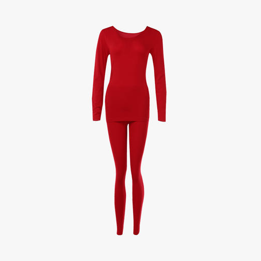 都市丽人强暖负15至负5度女士特价无缝无缝面料厚套装保暖衣LW2CA1 商品图7