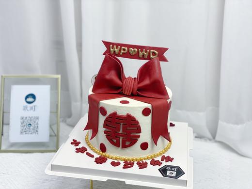 小手一牵，岁岁年年&翻糖造型蛋糕（英文字母备注更改） 商品图2