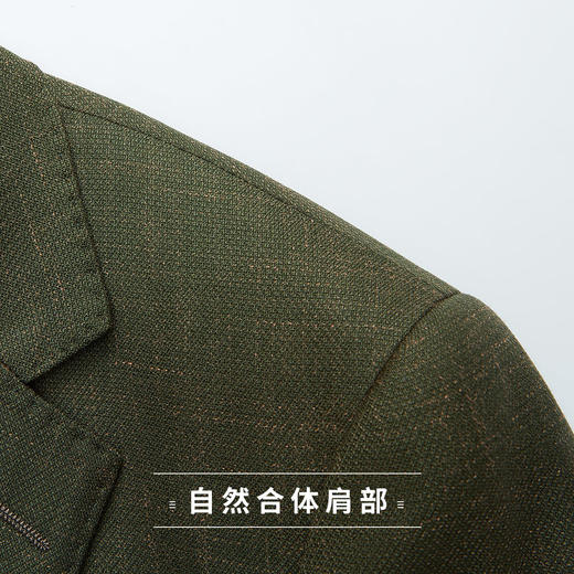 【亲肤透气】罗蒙男士西服休闲通勤商务单西时尚简约暗纹西装外套男 商品图5