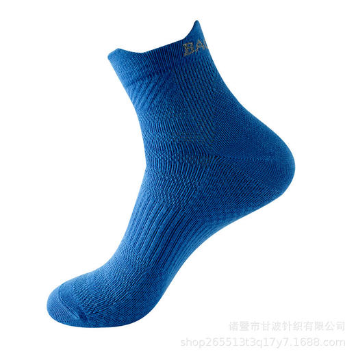 3双装【夜光运动袜】专业运动袜中筒纯色男女夜光标精梳棉跑步爬山户外骑行潮袜秋冬男女 商品图8