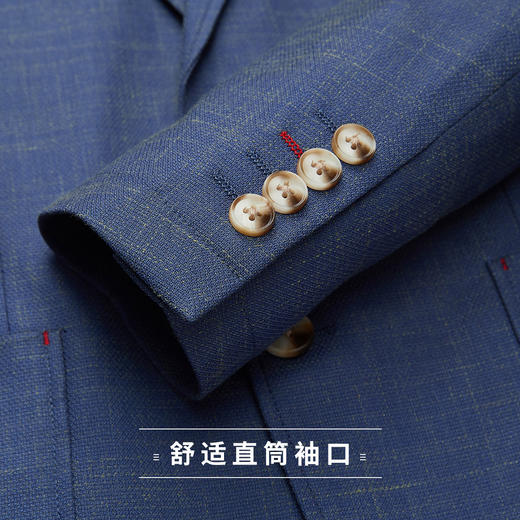 【舒适透气】罗蒙男士西服商务通勤休闲单西上班婚礼百搭西装外套男 商品图6