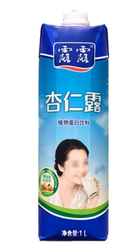 【亚欧超市】露露杏仁露钻石包1L/盒