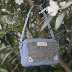 饮水鸟夏季新款非遗夏布包 夏布手机包