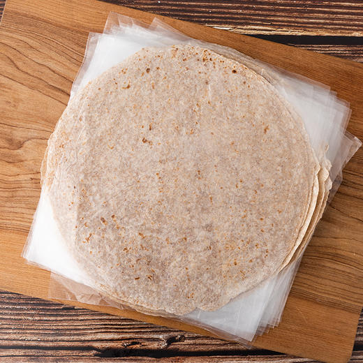 「5斤装！健康饮食」荞麦卷饼皮薄饼皮黑全麦杂粮饼无手工烙馍饼粮油米面 商品图2