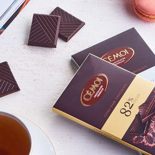 法国赛梦黑巧克力 经典排块系列 不含代可可脂 更顺滑更浓郁 040368/040343/040375 商品图3