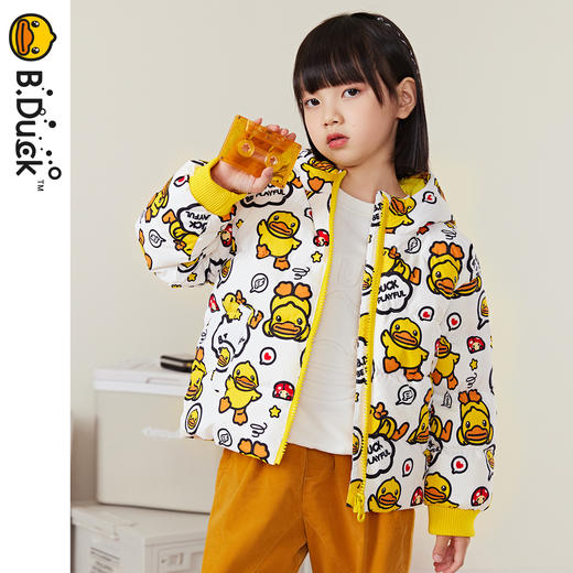 B.DUCK小黄鸭童装冬季羽绒服105-150 BF5216902B 商品图4