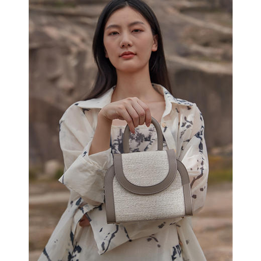 饮水鸟夏季新款非遗夏布包 夏布小手提包 商品图8