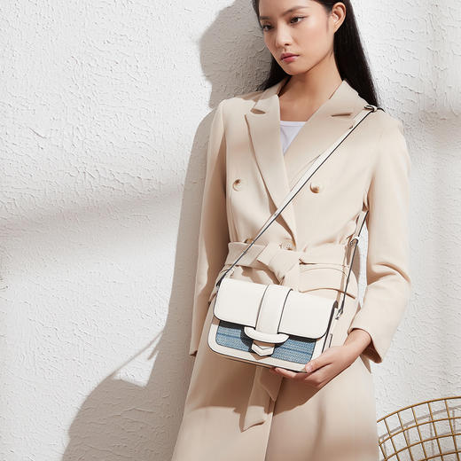 饮水鸟非遗侗族手织布囧囧有神系列百搭包（直播价） 商品图5