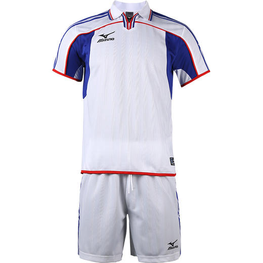 Mizuno/美津浓运动训练针织短袖复古系列组队套装成人男P2CG26Z601 商品图4