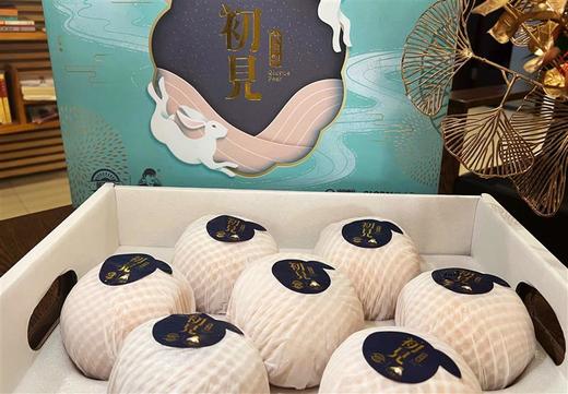 正宗山东莱阳秋月梨初见礼盒 个大脆甜（认证绿色食品） 商品图2