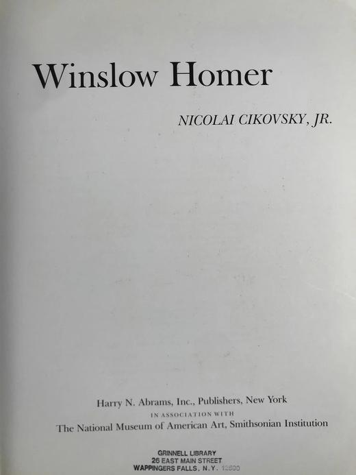 温斯洛·霍默画集 103幅插图（52幅彩色） 精装大16开 商品图3