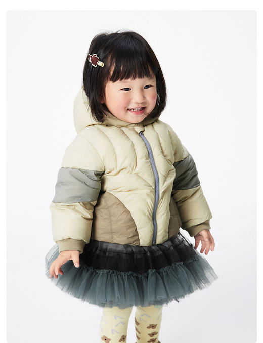 JNBY  22年冬款  连帽宽松羽绒服  YM0C10630 商品图1