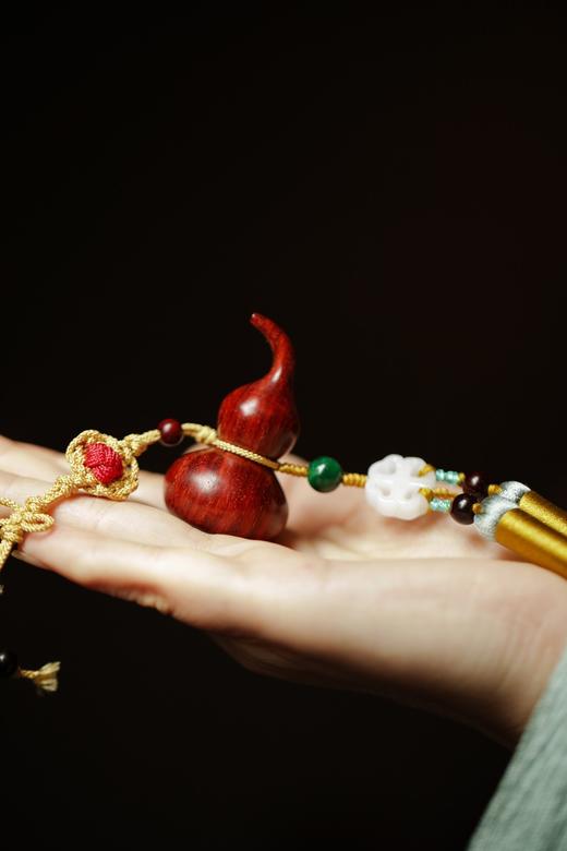 【青山特惠】小叶紫檀 福禄 车挂 s58 商品图7