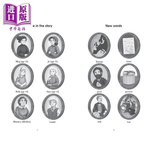 【中商原版】Penguin Readers Level 1 Little Women 企鹅分级文学经典1级 小妇人 英文原版 儿童绘本 经典文学 Louisa May Alcott 商品图3