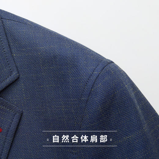 【舒适透气】罗蒙男士西服商务通勤休闲单西上班婚礼百搭西装外套男 商品图4